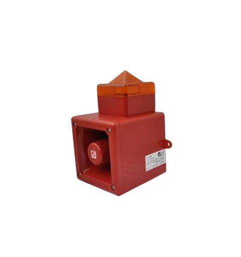 Combi AL105N  24vDC [ red] AMBER # 105dB(A) 5J IP66 32T 20-28vDC